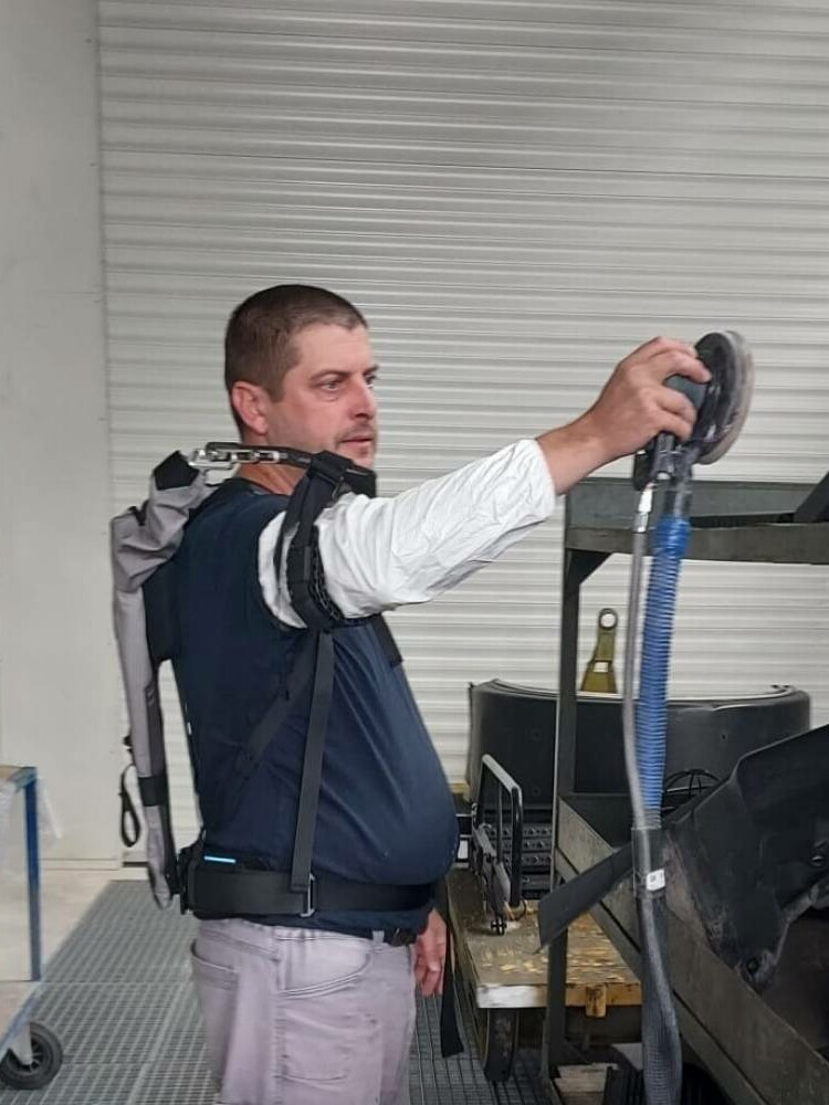Exosquelette ALTUO pour le travail en hauteur